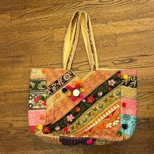 Boho tote bag